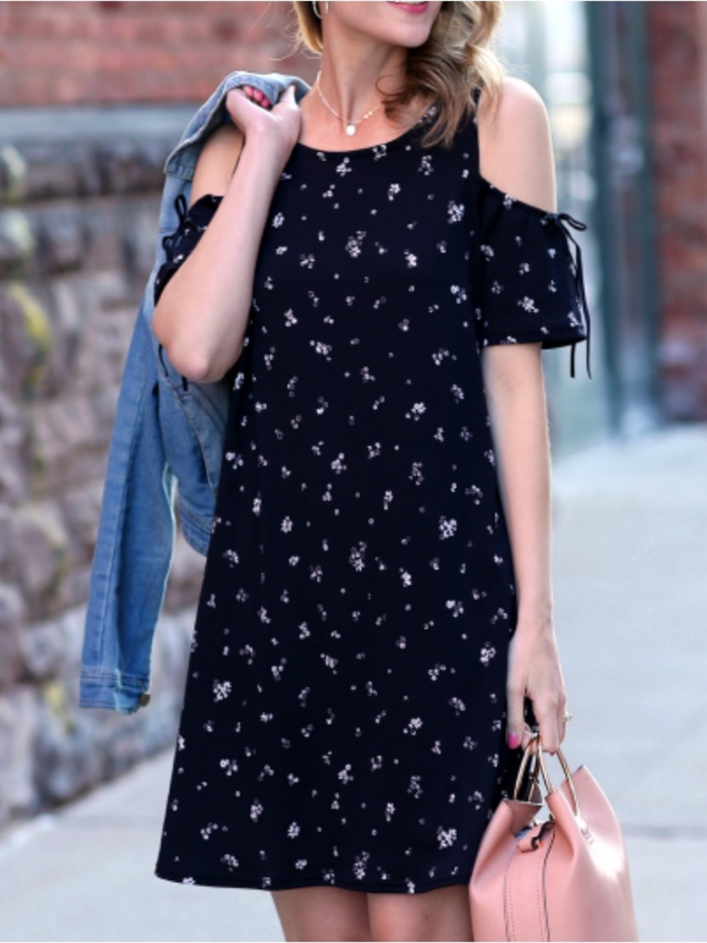 Xhilaration cold shoulder dress